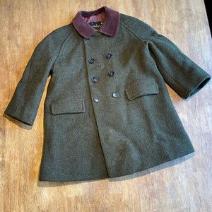 Unisex Vintage England Peacoat
